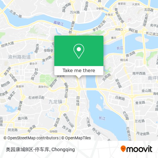 奥园康城B区-停车库 map