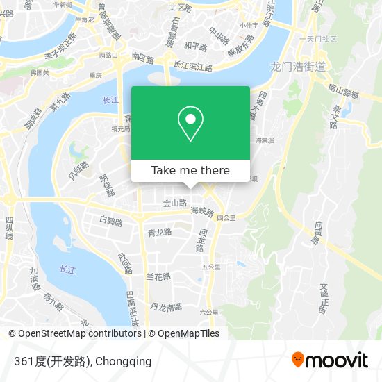361度(开发路) map