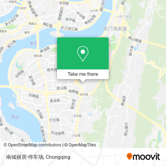 南城丽居-停车场 map