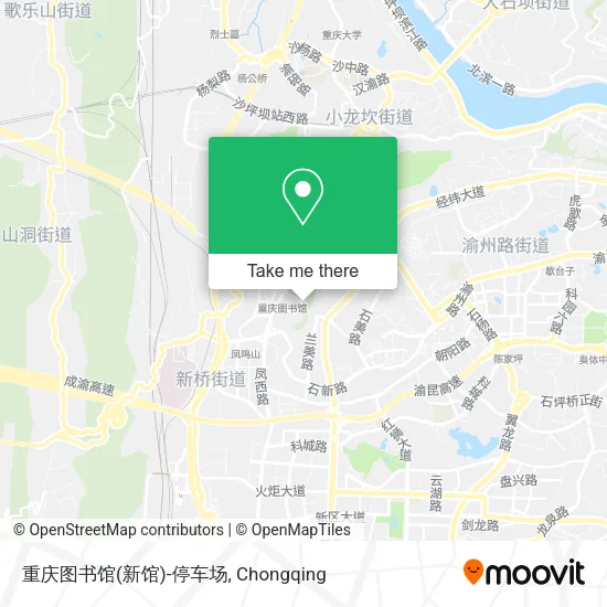 重庆图书馆(新馆)-停车场 map