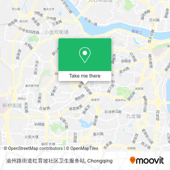 渝州路街道红育坡社区卫生服务站 map