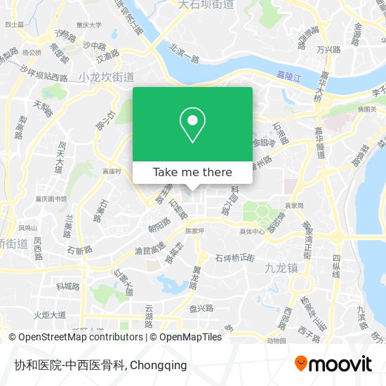 协和医院-中西医骨科 map