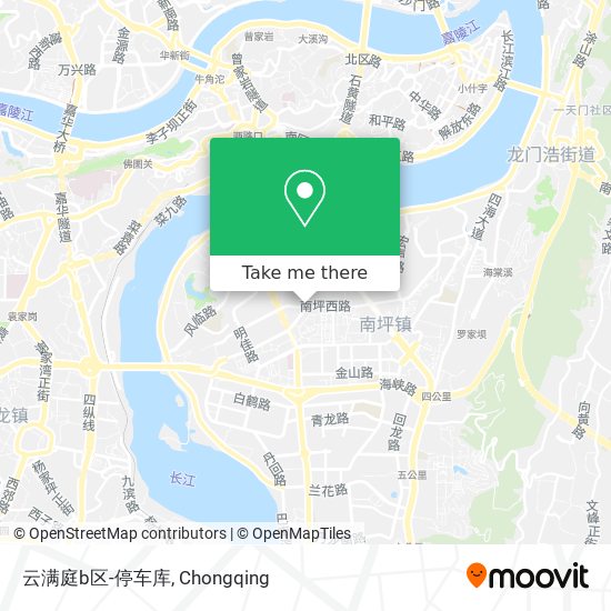 云满庭b区-停车库 map