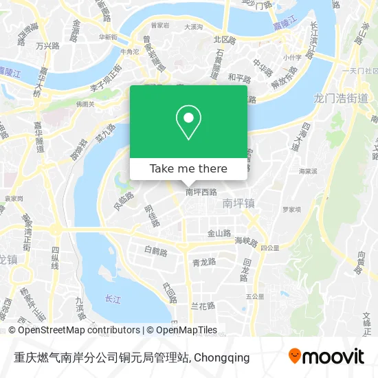 重庆燃气南岸分公司铜元局管理站 map