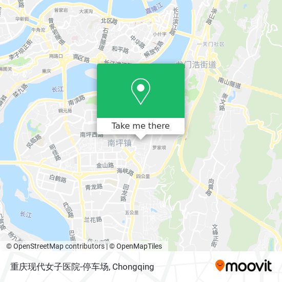 重庆现代女子医院-停车场 map