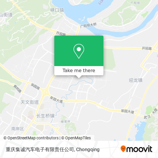 重庆集诚汽车电子有限责任公司 map