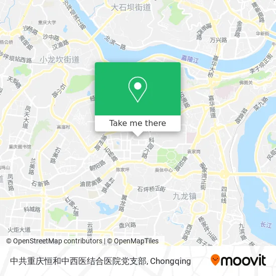 中共重庆恒和中西医结合医院党支部 map