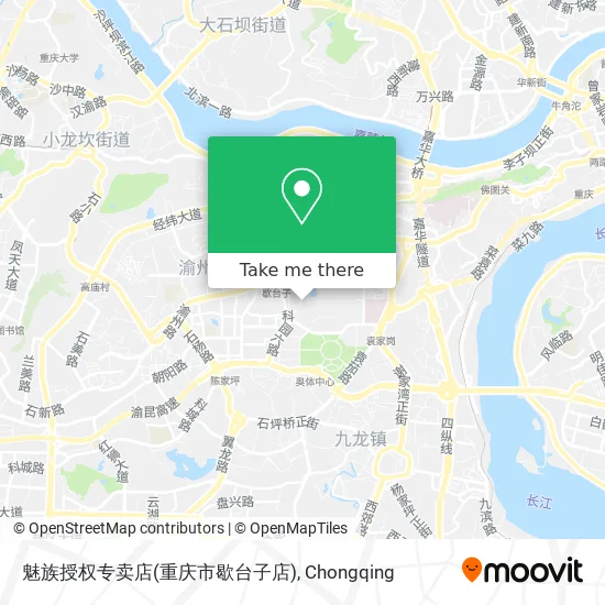 魅族授权专卖店(重庆市歇台子店) map