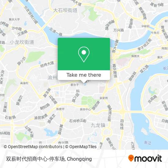 双薪时代招商中心-停车场 map