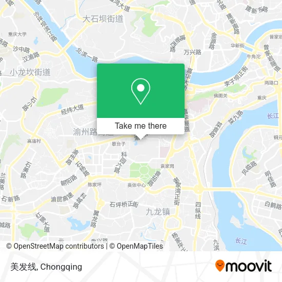 美发线 map