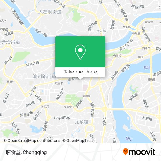 膳食堂 map