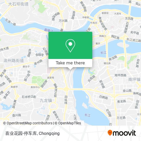 喜业花园-停车库 map