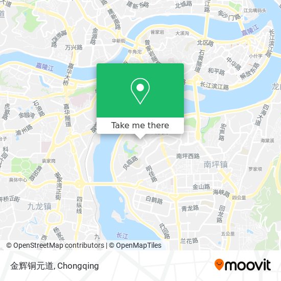 金辉铜元道 map