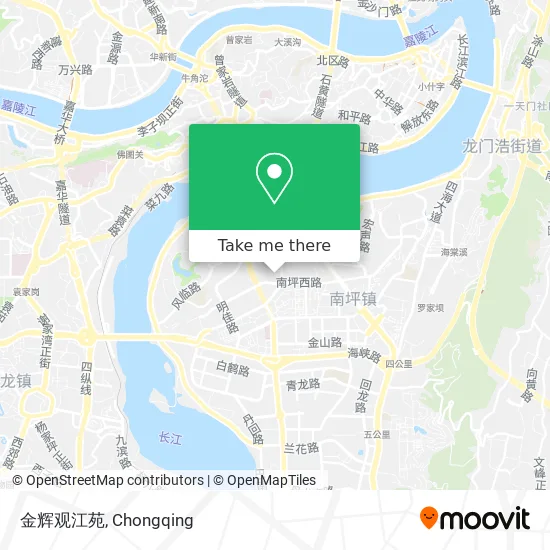 金辉观江苑 map