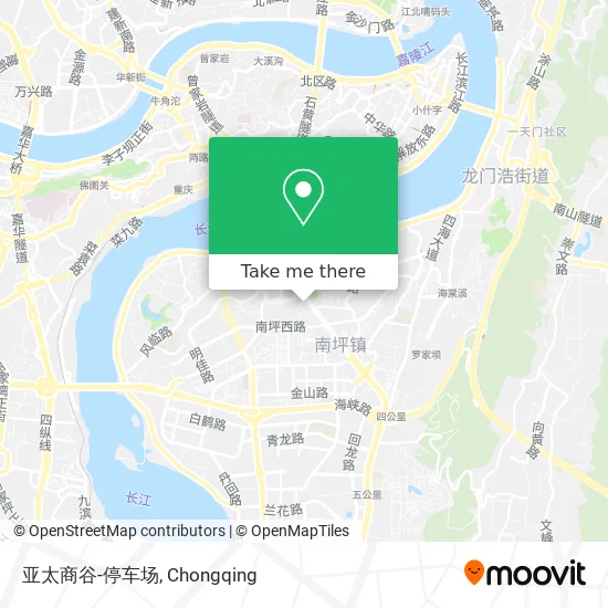 亚太商谷-停车场 map