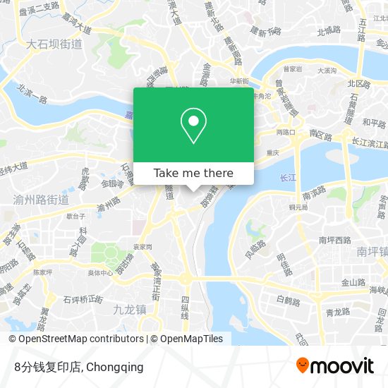 8分钱复印店 map