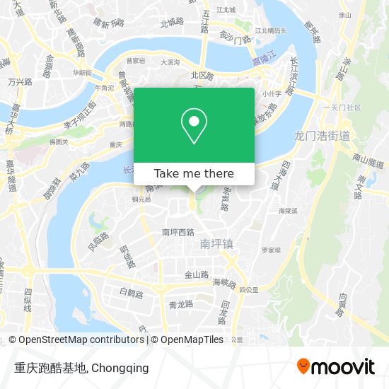 重庆跑酷基地 map