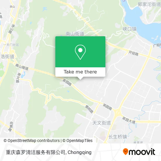 重庆森罗清洁服务有限公司 map