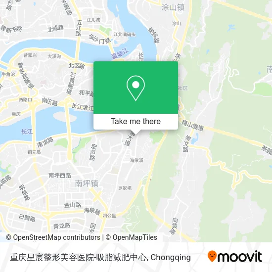 重庆星宸整形美容医院-吸脂减肥中心 map