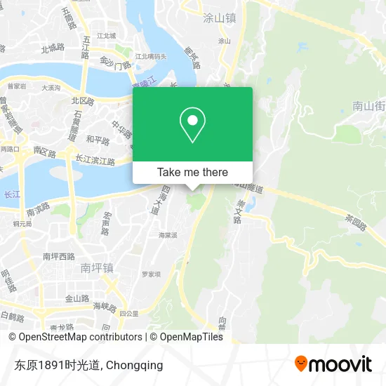 东原1891时光道 map