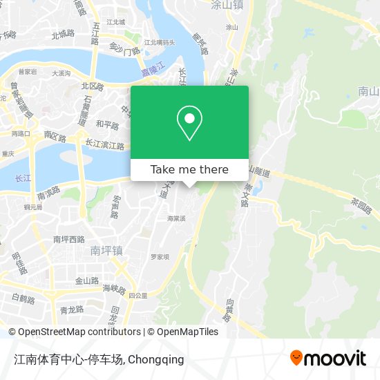 江南体育中心-停车场 map