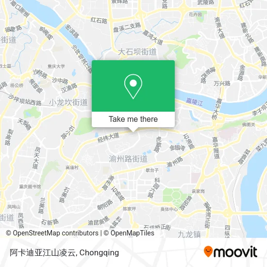 阿卡迪亚江山凌云 map