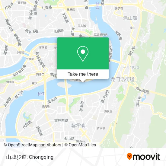 山城步道 map