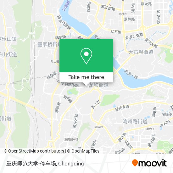 重庆师范大学-停车场 map