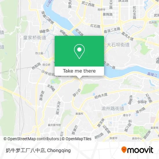 奶牛梦工厂八中店 map