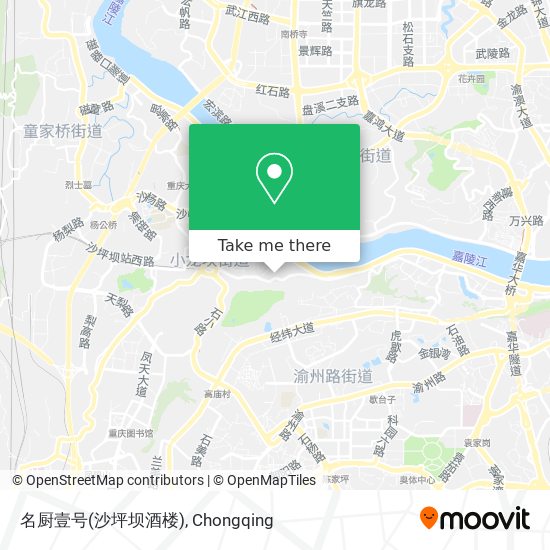 名厨壹号(沙坪坝酒楼) map