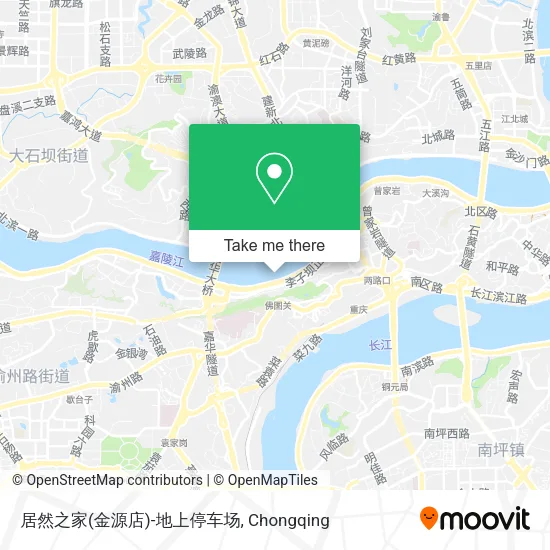 居然之家(金源店)-地上停车场 map
