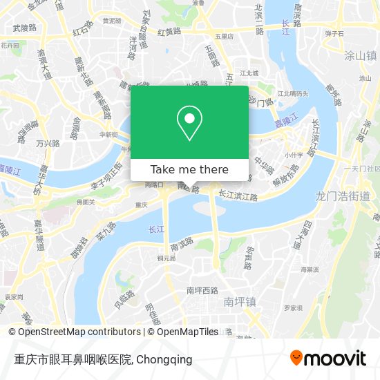 重庆市眼耳鼻咽喉医院 map
