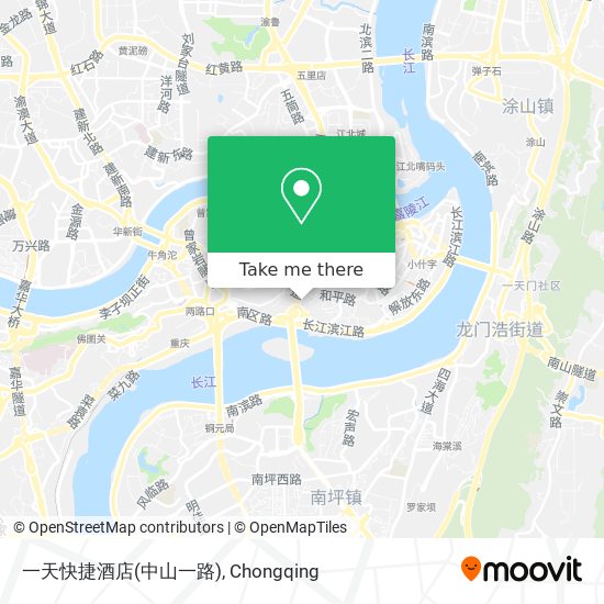 一天快捷酒店(中山一路) map