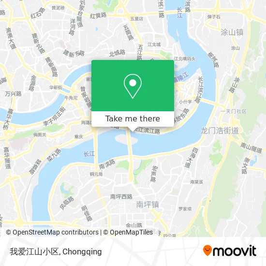 我爱江山小区 map