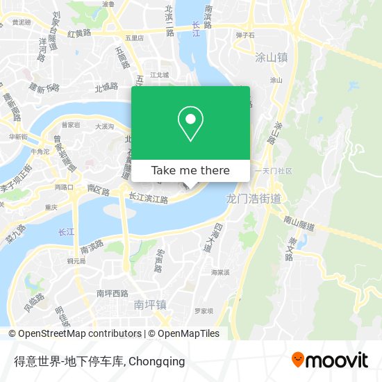 得意世界-地下停车库 map