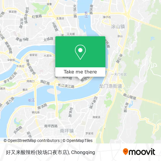 好又来酸辣粉(较场口夜市店) map