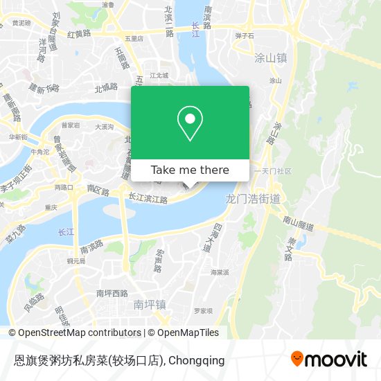 恩旗煲粥坊私房菜(较场口店) map