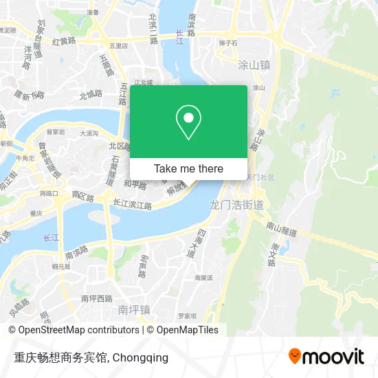 重庆畅想商务宾馆 map