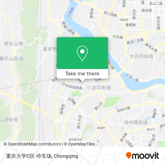 重庆大学C区-停车场 map