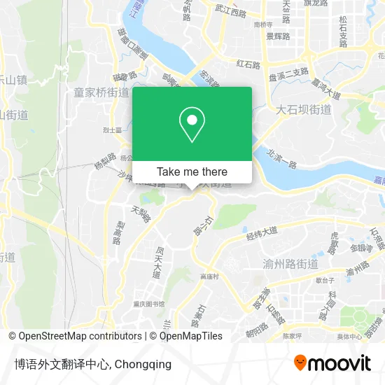 博语外文翻译中心 map