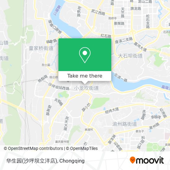 华生园(沙坪坝立洋店) map