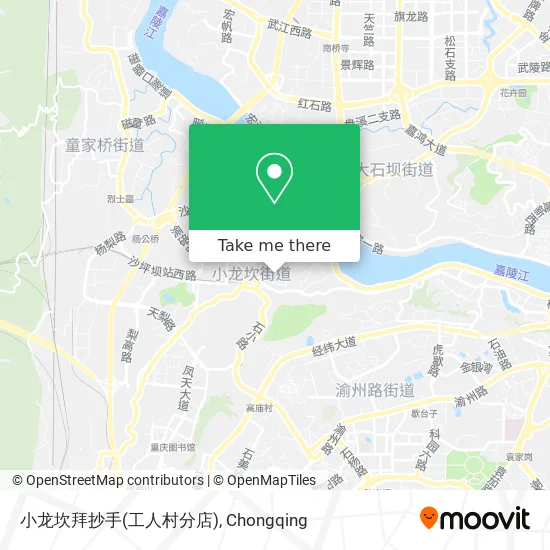小龙坎拜抄手(工人村分店) map