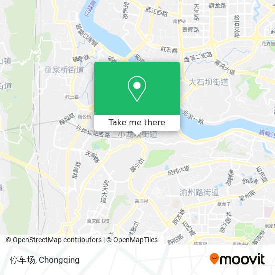 停车场 map