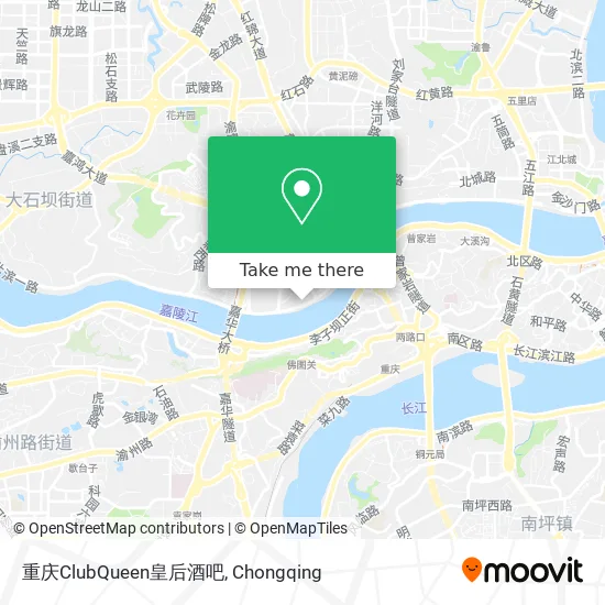 重庆ClubQueen皇后酒吧 map