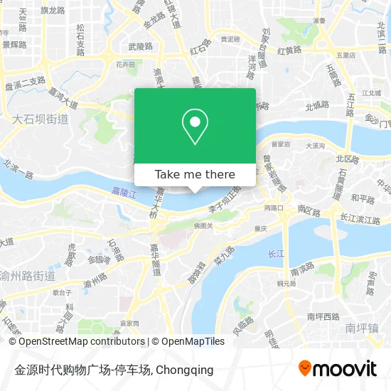 金源时代购物广场-停车场 map