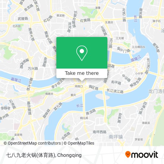 七八九老火锅(体育路) map