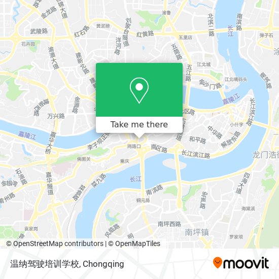 温纳驾驶培训学校 map