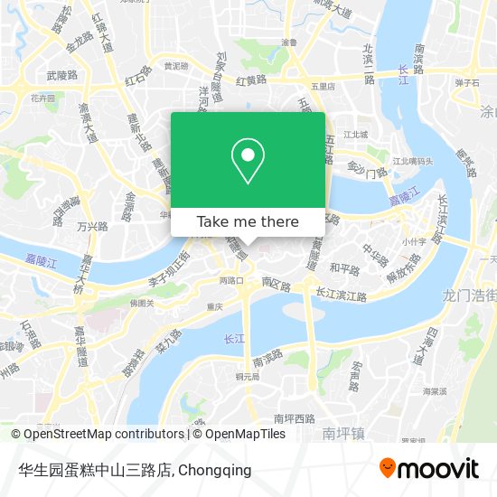 华生园蛋糕中山三路店 map