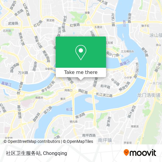 社区卫生服务站 map