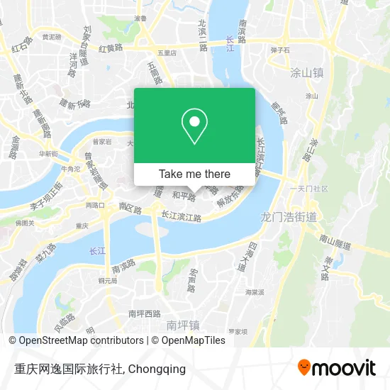 重庆网逸国际旅行社 map